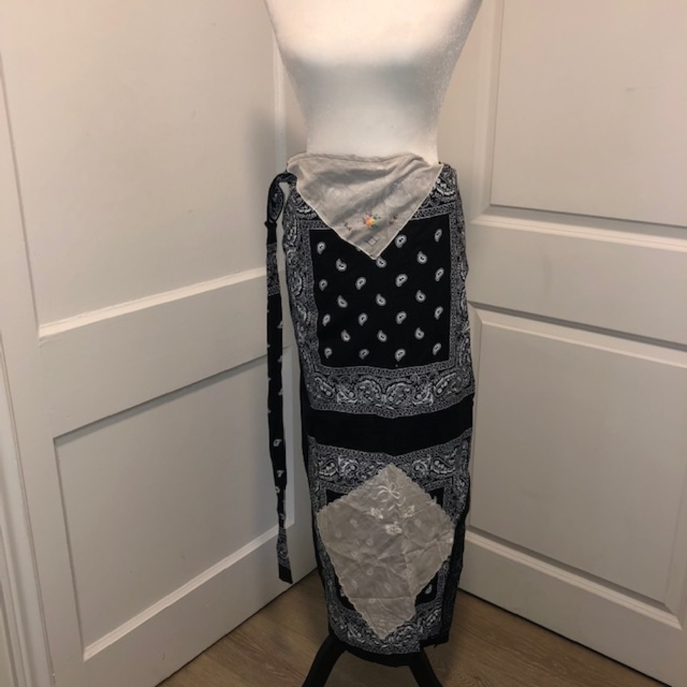 Two Sarongs one silk one cotton